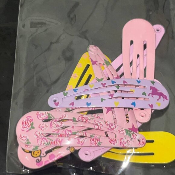 10pc Jewelry bundle hair clips earrings necklace bracelet - Picture 12 of 14